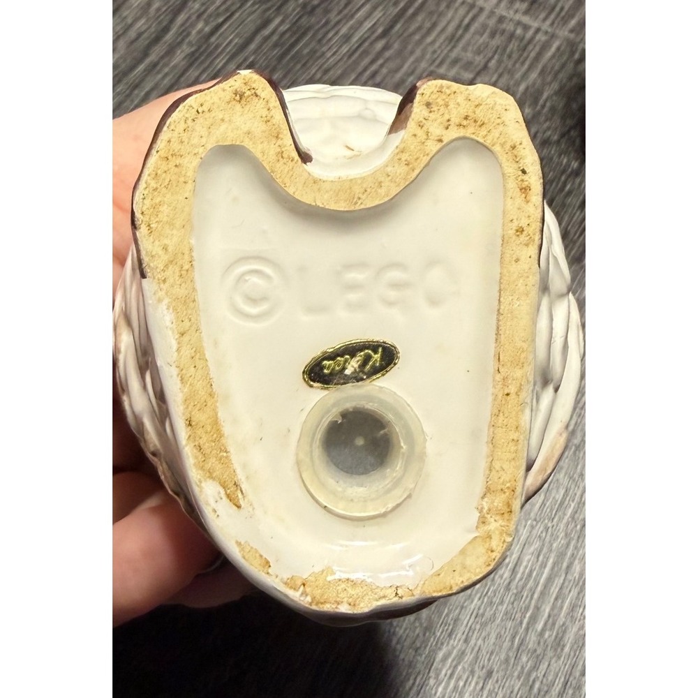 Vintage LECO Japan Owl Salt & Pepper Shakers – Mid Century Ceramic Hand Painted - Picture 2 of 5